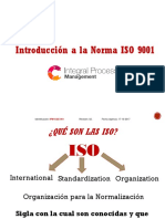 Introducción a la Norma ISO 9001:2015