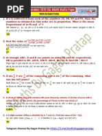 16 November 2020 SSC CGL MAINS MATHS ALL QUESTIONS