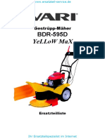 Gestueppmaeher BDR-595D Yellow-Max