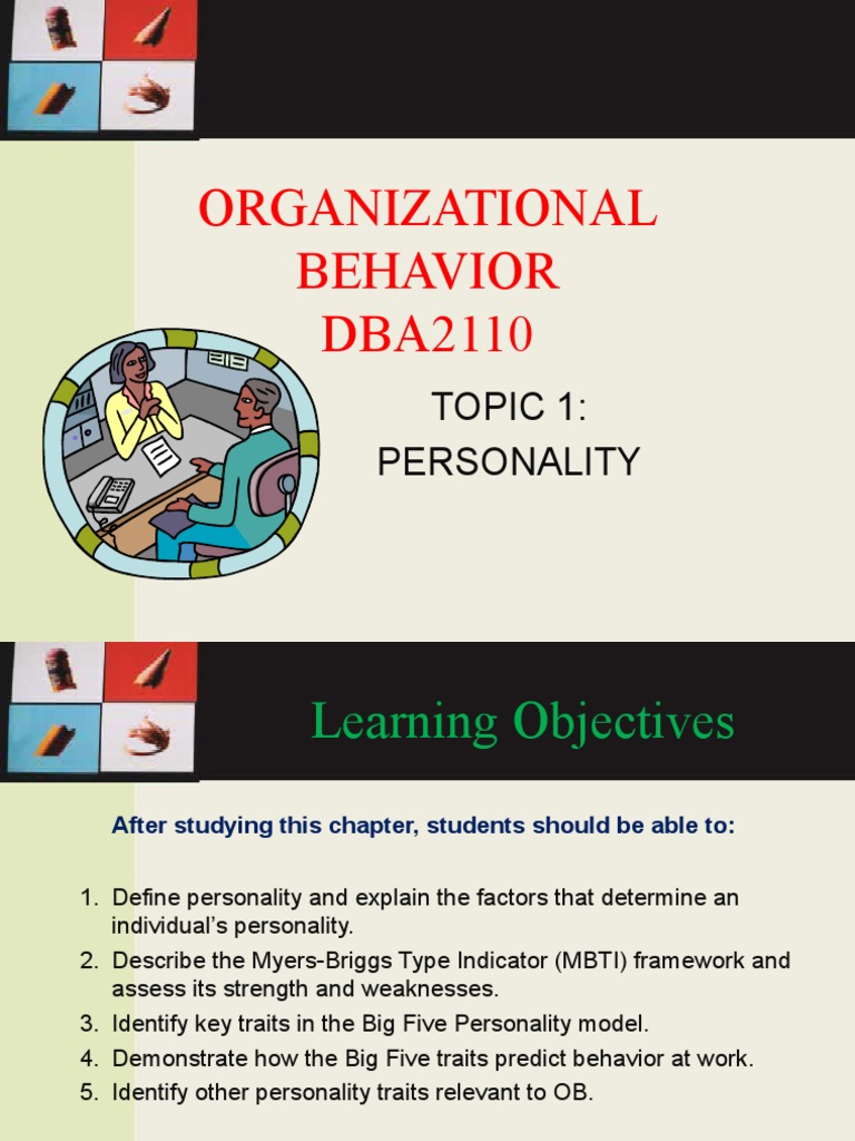 Chapter 1 Personality Pdf Psychological Theories Leadership