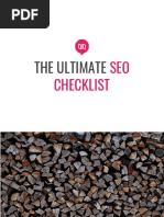 The Ultimate SEO Checklist