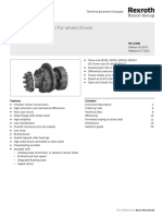 Radial Piston Motor For Wheel Drives MCR-F: RE 15198/02.2017, Bosch Rexroth AG
