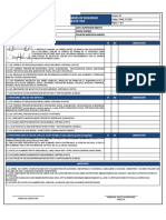 Check List de Arnés Seguridad y Linea de Vida V00