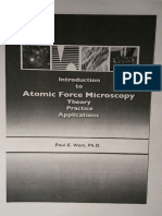 Microscopia de Forta Atomica AFM