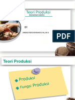 Teori Produksi