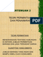 2.teori Permintaan Dan Penawaran