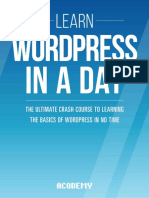 Wordpress - Learn Wordpress in A DAY! - The Ultimate Crash Course To Learning The Basics of Wordpress in No Time (PDFDrive)