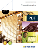 Photovoltaic Solutions: General Catalogue