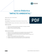 Secuencia Didactica Impacto Ambiental CNEA