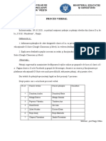 Proces Verbal Messenger Parinti 