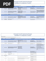 Intergraph Smart® Engineering Manager Installation & Configuration Checklist