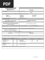 DBM CSC Form No. 1 Position Description Forms | PDF | Business | Government