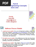 Software Engineering Concepts E: Faculty