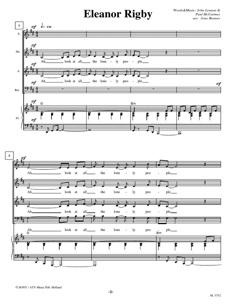 Eleanor | PDF | Les Beatles | Paul McCartney