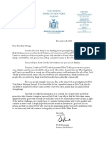 New York State Senator Todd Kaminsky's 12-18-20 Letter to President Trump (re
