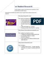 Databases For Student Research - Elem