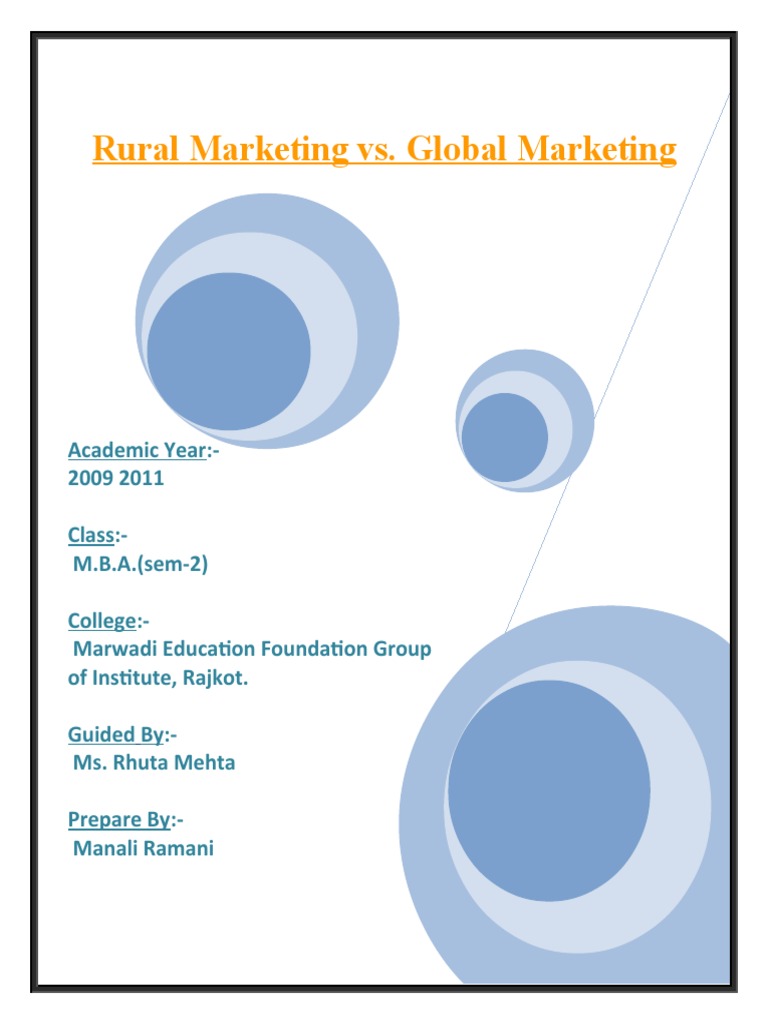 Rural vs. Urban Marketing Insights | PDF | Marketing | Chevrolet