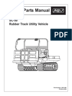 ASV SC-50 Scout Tracked Utility Vehicle Parts Catalogue Manual PDF