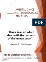 Fundamental Dance Positions, Terminologies and Steps