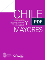 Quinta Encuesta Nacional de Calidad de Vida en La Vejez 2019. Chile y Sus Mayores 2019 PDF