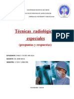 PREGUNTAS Técnicas Radiológicas Especiales