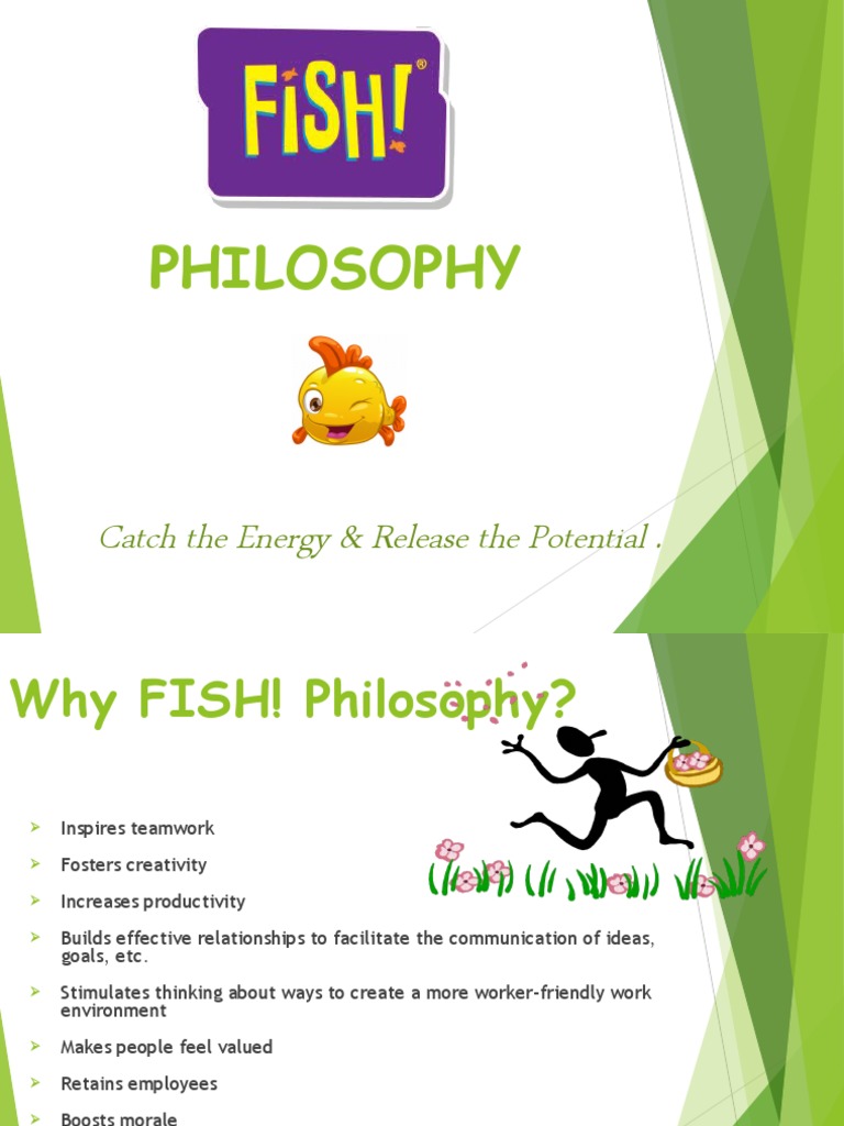 FISH! Philosophy: Energize Your Workplace | PDF | Creativity | Market ...