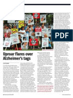 Uproar Flares Over Alzheimer's Tags