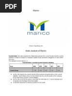 Marico: Current Ratio: This Ratio Explains The Relationship Between The Current Assets and The Current