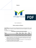 Marico: Current Ratio: This Ratio Explains The Relationship Between The Current Assets and The Current