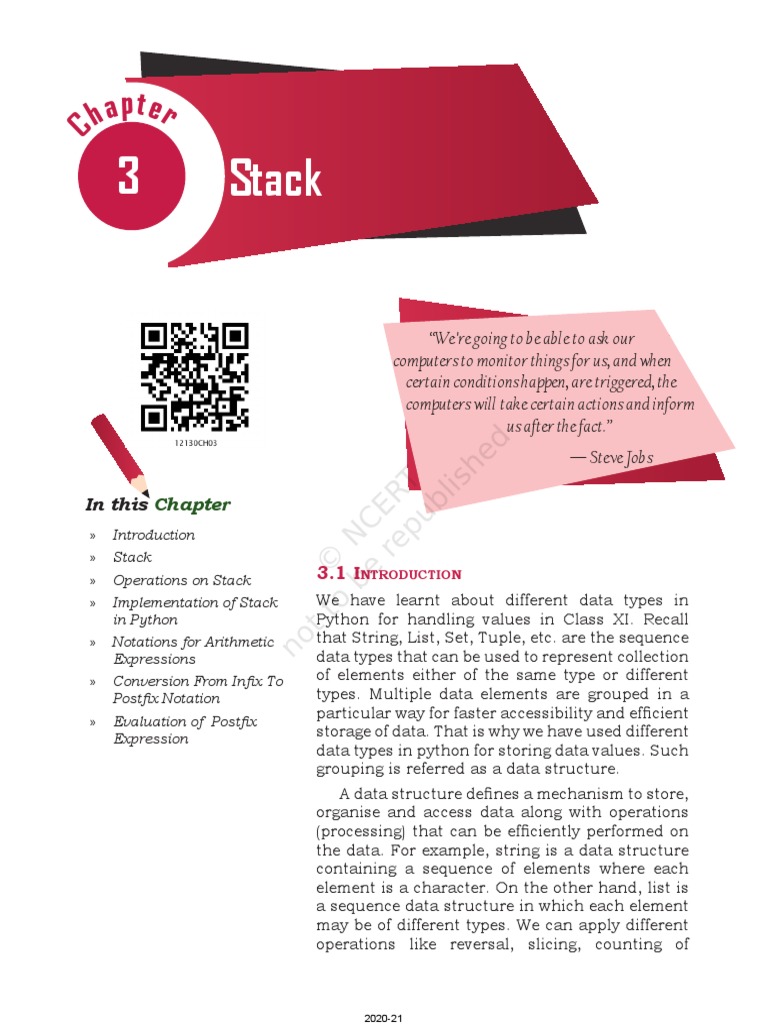 3 Stack: in This | PDF | Computer Science | Software Engineering