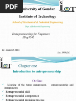 Chapter 01 Entrepreneurship