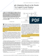 Dynamic Backlight Adaptation Based On The Details of Image For Liquid Crystal Displays