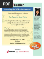 Beverly Chin at NCEA!