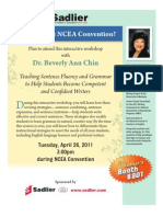Beverly Chin at NCEA!