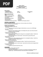 Basic Resume 2011