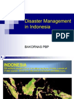 Manajemen Bencana Di Indonesia - Bakornas