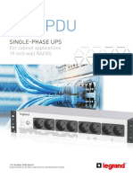 Single-Phase Ups: For Cabinet Applications 19 Inch Wall RACKS