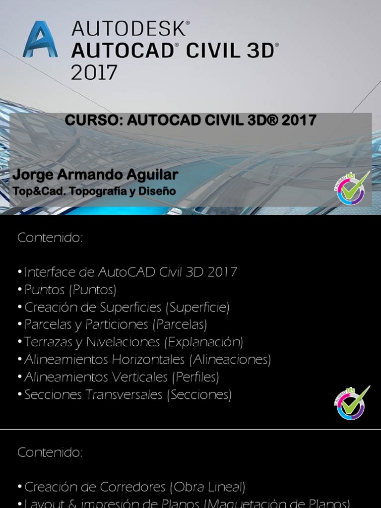 Curso de AutoCAD Civil 3D 2017 | PDF