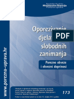 Oporezivanje Djelatnosti Slobodnih Zanimanja PDF