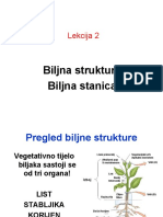 2. 2. Lekcija - Biljna struktura i biljna stanica