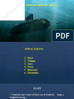 Application of Calculus in Submarine Design