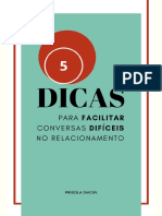 5 DICAS PARA FACILITAR CONVERSAS DIFÍCEIS NO RELACIONAMENTO