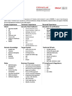 Sample OIAM Profile