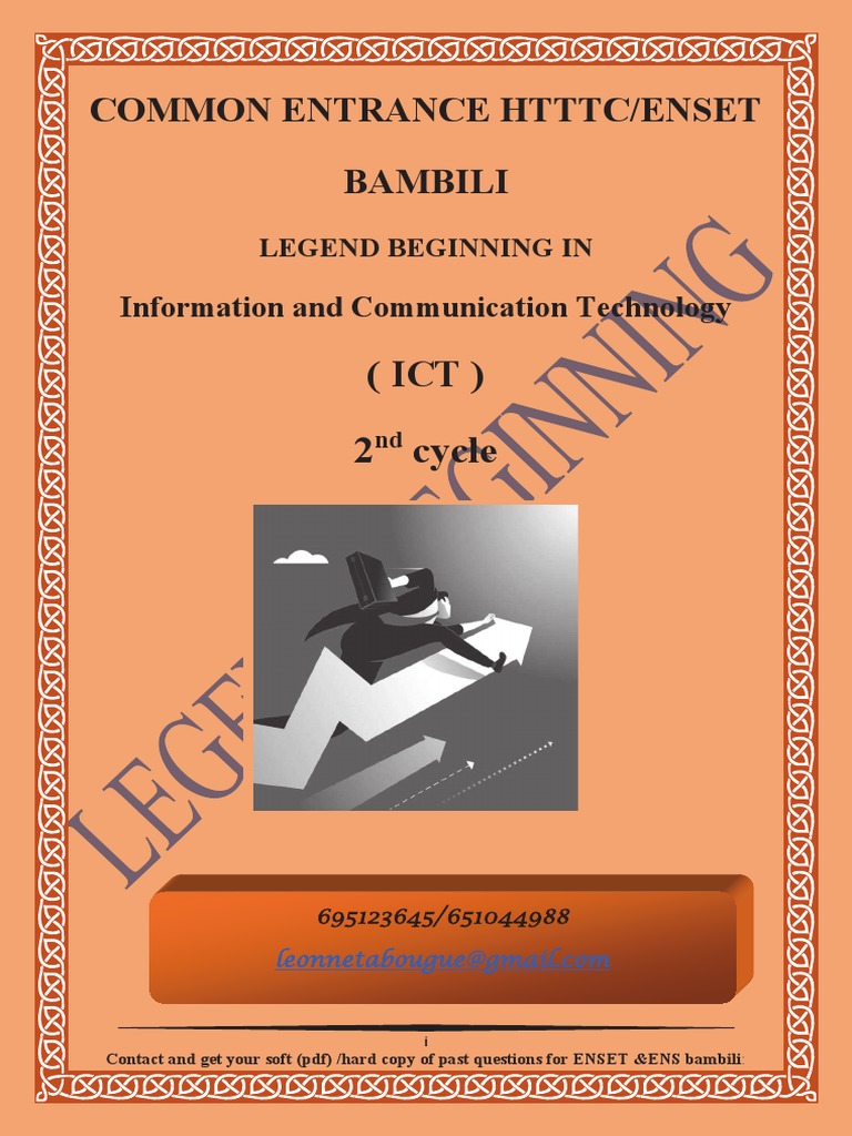 Ict 2nd Cycle Bambili Soft Pdf Data Transmission Databases