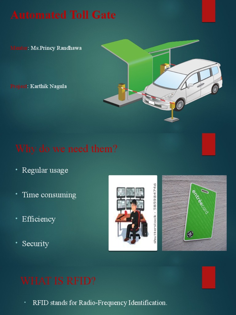 Automated Toll Gate System Overview | PDF | Computers