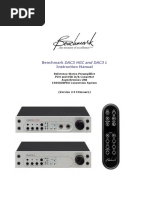 BENCHMARK DAC3 - Series - Manual - Rev - D