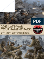 Scenario - 2013 Late-War Tornament pack