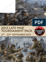 Scenario - 2013 Late-War Tornament Pack