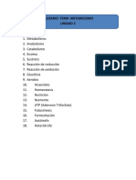 Glosario Metabolismo PDF