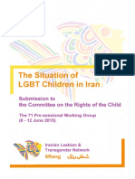 The Situation of LGBT Children in Iran